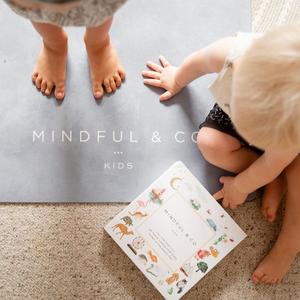 Mindful & Co Kids Kids Yoga Mat - Charcoal-felix & mina