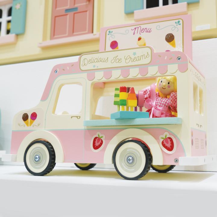 Le Toy Van Dolly Ice Cream Van-felix & mina