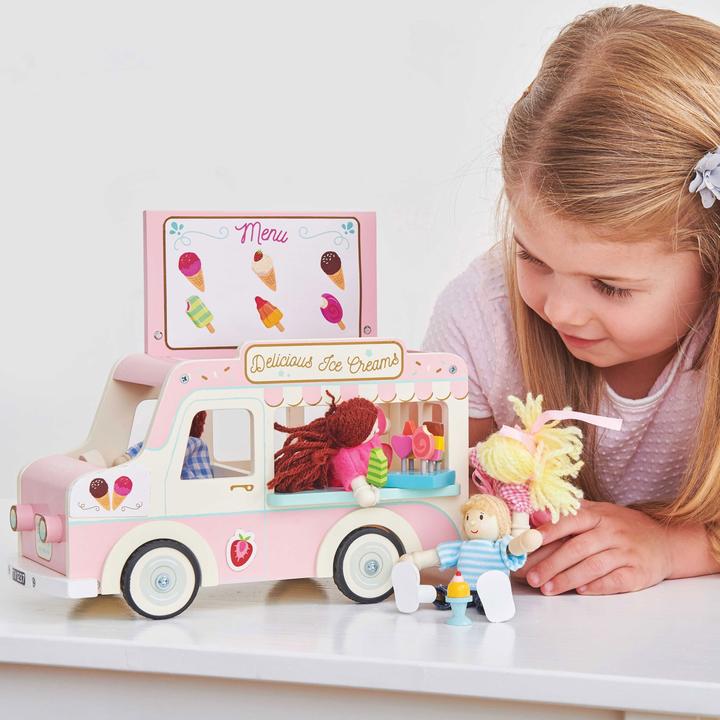 Le Toy Van Dolly Ice Cream Van-felix & mina