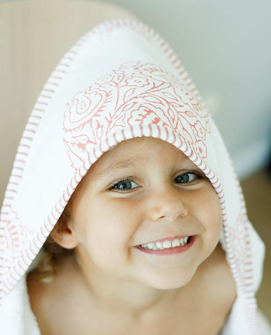 Malabar Baby Towel - Pink City-felix & mina