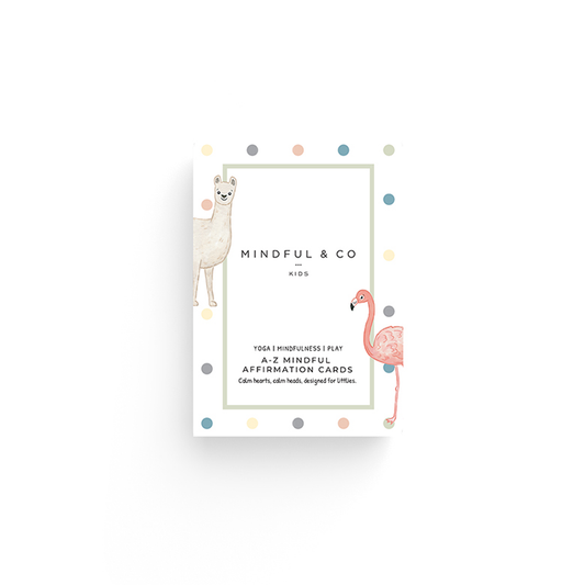 Mindful & Co Kids A-Z Mindful Affirmation Cards-felix & mina