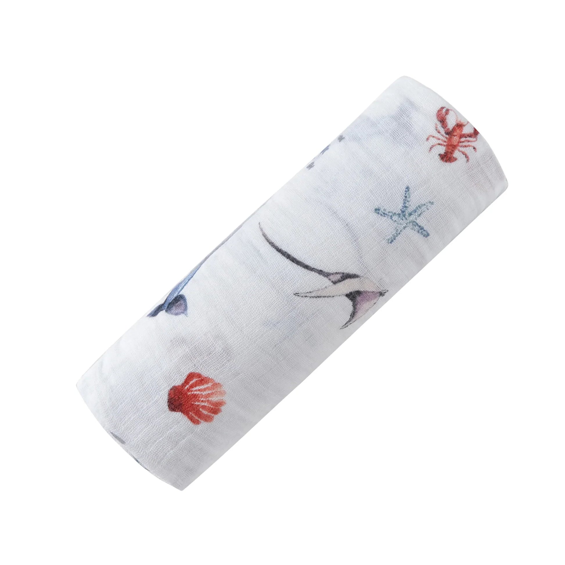 Malabar Baby Organic Swaddle - Under The Sea