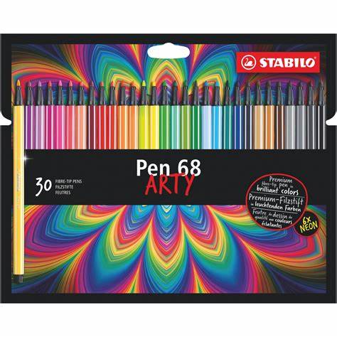 Stabilo Pen 68 Arty Wallet-felix & mina