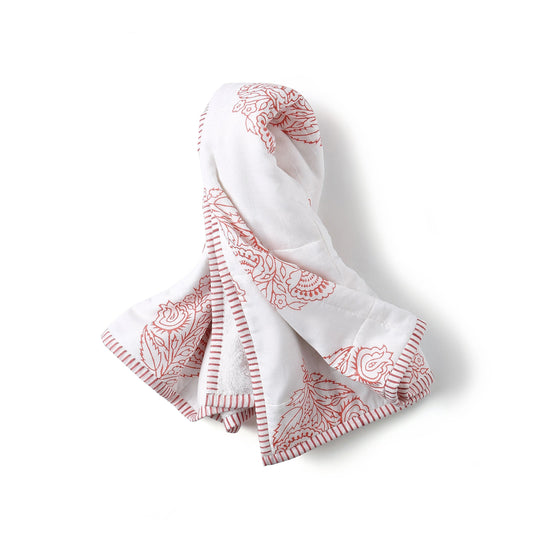 Malabar Baby Towel - Pink City-felix & mina