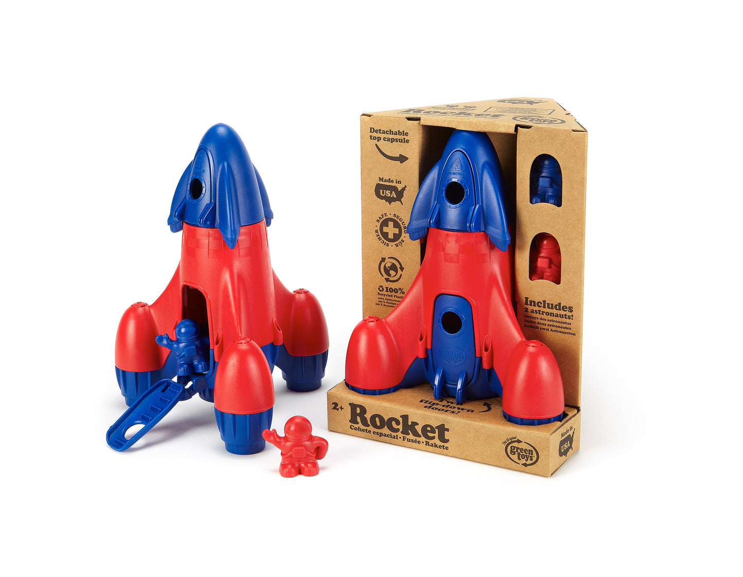 Green Toys Rocket-felix & mina