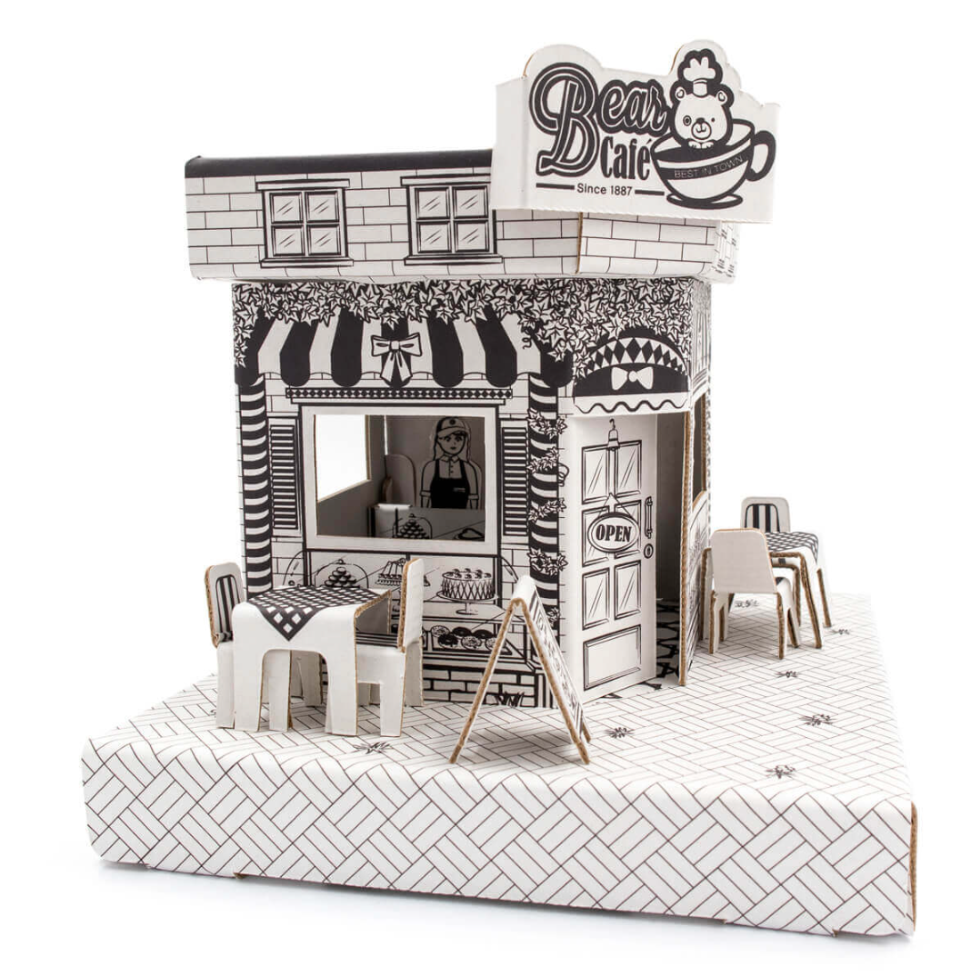 Cardboard Cafe-felix & mina