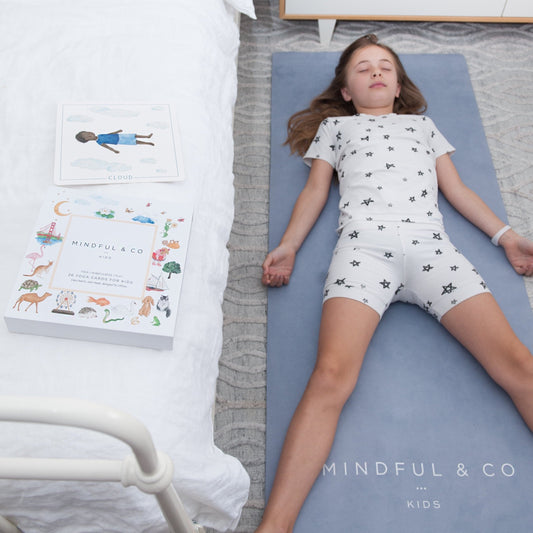 Mindful & Co Kids Kids Yoga Mat - Charcoal-felix & mina