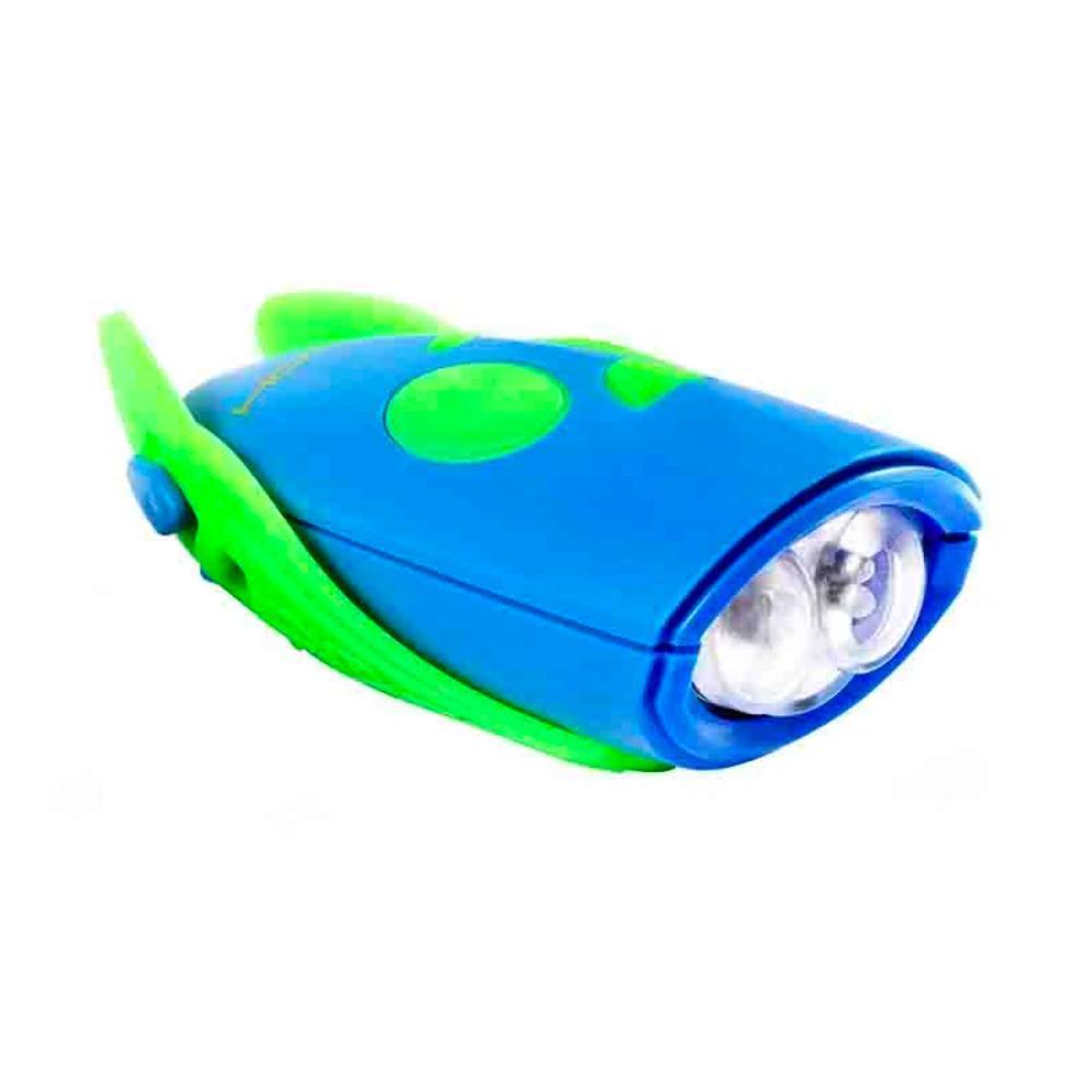 Hornit Bike Horn & Light - Hornit Mini (green & blue) - 25 Sounds!-felix & mina