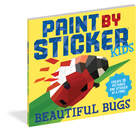 Workman Publishing - Paint by Sticker Kids : Beautiful Bugs-felix & mina