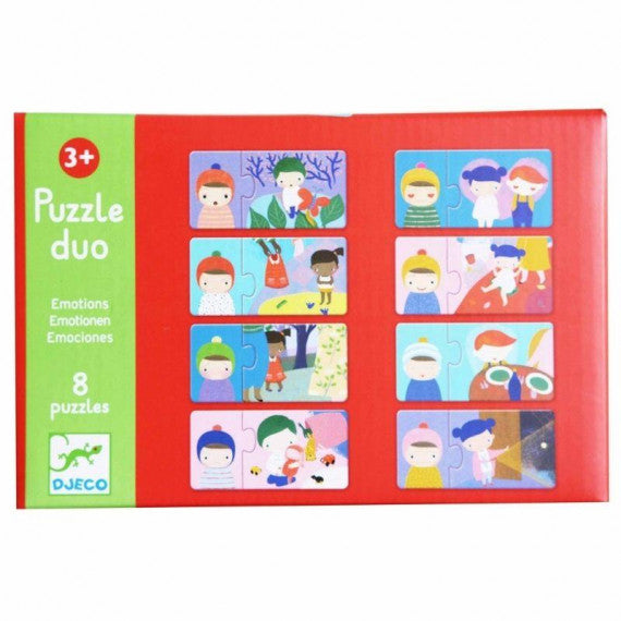 Djeco Emotions Puzzle Duo