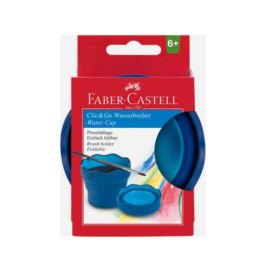 Faber-Castell Clic&Go Water Cup - Blue