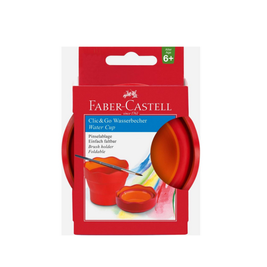 Faber-Castell Clic&Go Water Cup - Red-felix & mina