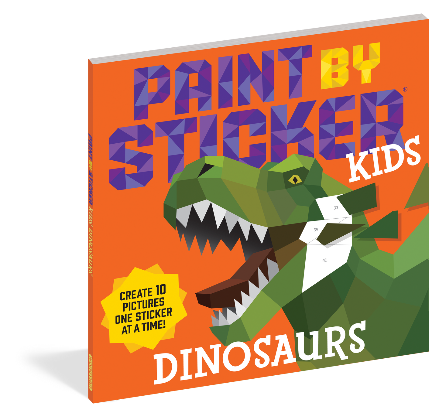 Workman Publishing - Paint by Sticker Kids : Dinosaur-felix & mina