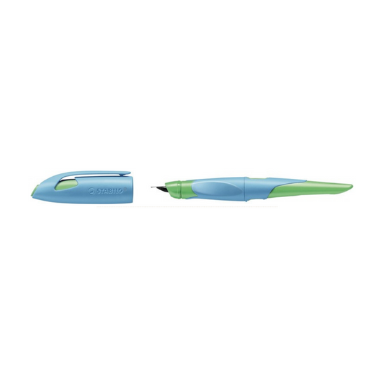 Stabilo EASYbirdy Fountain Pen Right Handed - Blue/Green-felix & mina