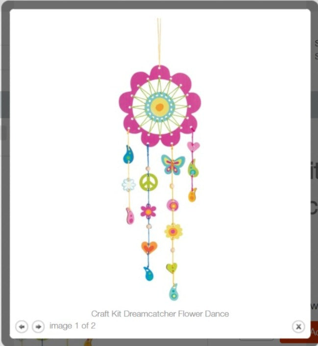 Goki Craft Kit Dreamcatcher Flower Dance-felix & mina