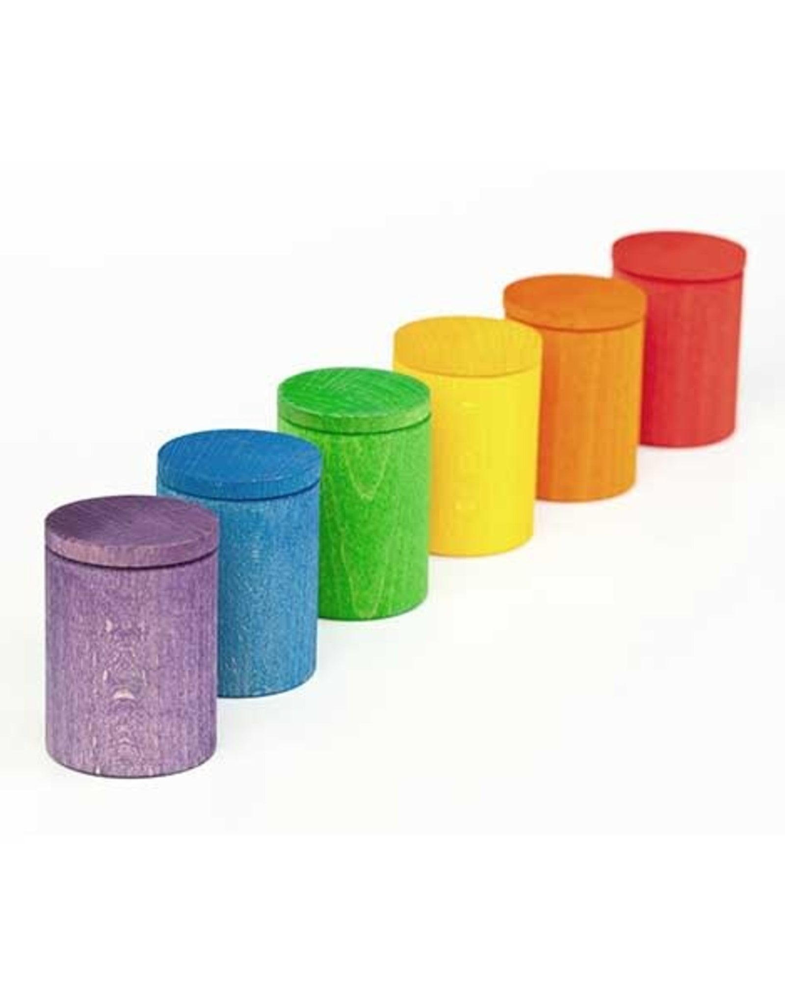 Grapat Six Colored Cups with Cover