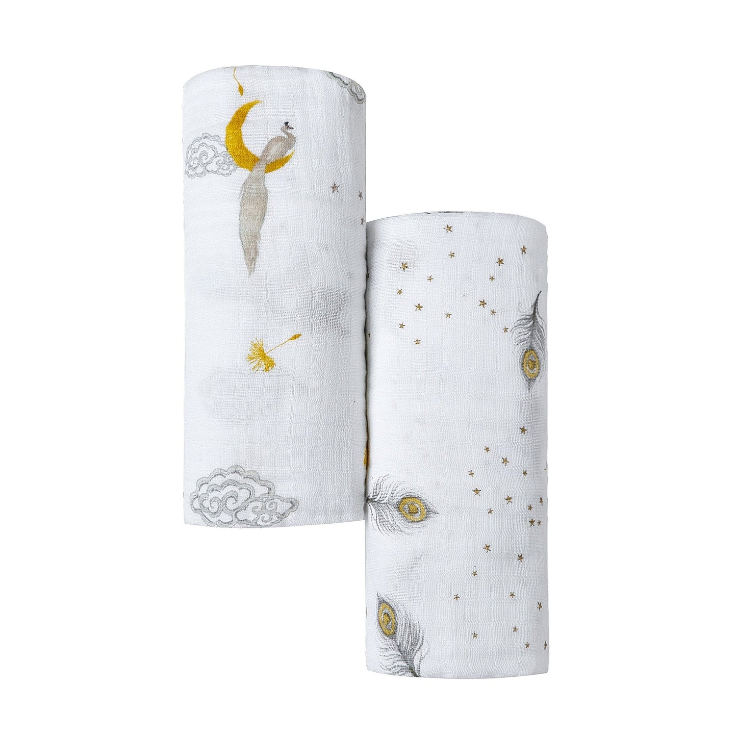 Malabar Baby Organic Swaddle Set - Sweet Dreams-felix & mina