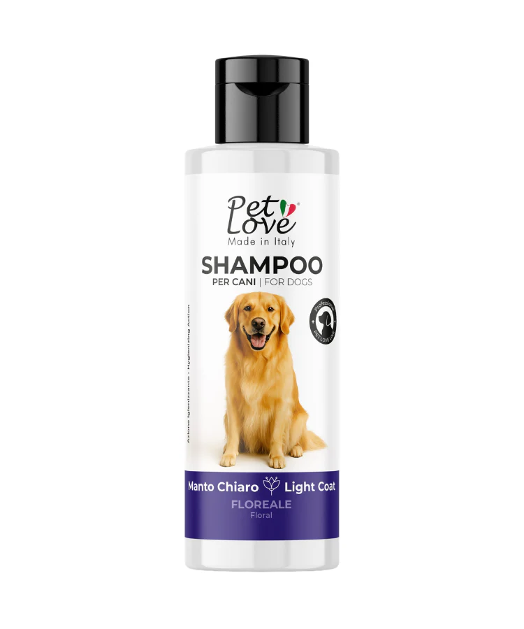 Pet Love - Light Coat Dog Shampoo 250ml (Made in Italy)-felix & mina