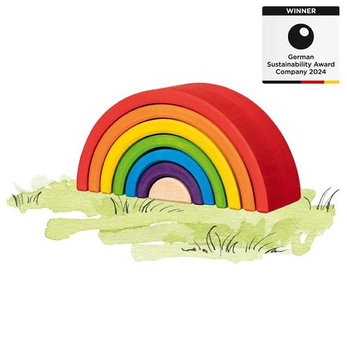 goki building blocks, little rainbow