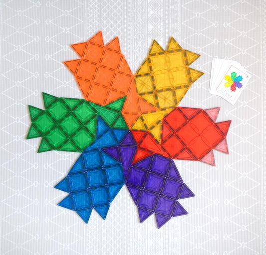 Magblox®  12 Cards Mandala Art