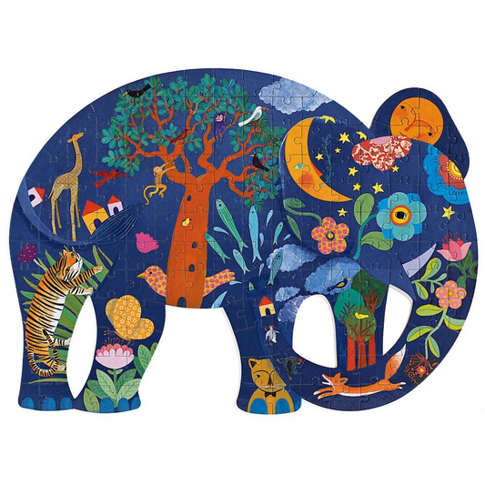 Djeco Art Puzzle - Elephant Fantasy Dream