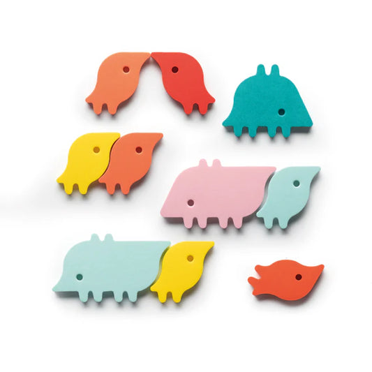 Quut Bath Puzzle - Animal Parade