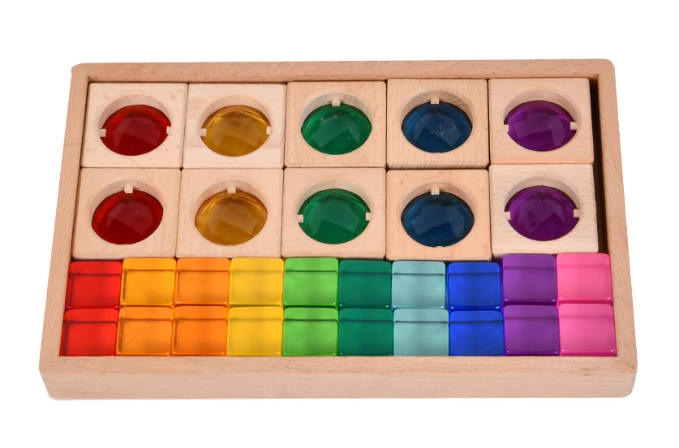 fm - Round & Square acrylic puzzles-felix & mina