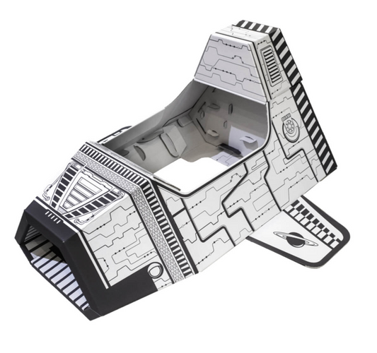 Funny Paper Furniture - Cardboard Spaceship Stardust One