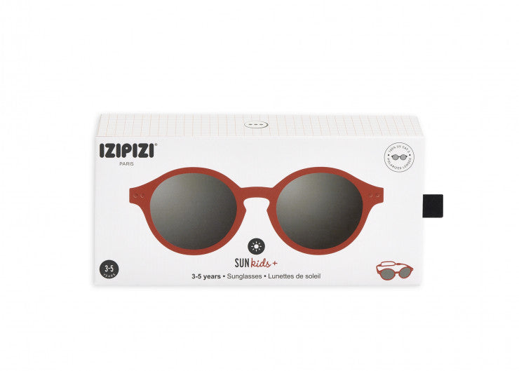 Izipizi Sunglasses Kids Collection (3-5 years) #D - Red-felix & mina