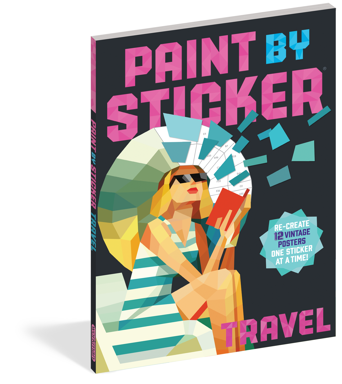 Workman Publishing - Paint by Sticker : Travel-felix & mina