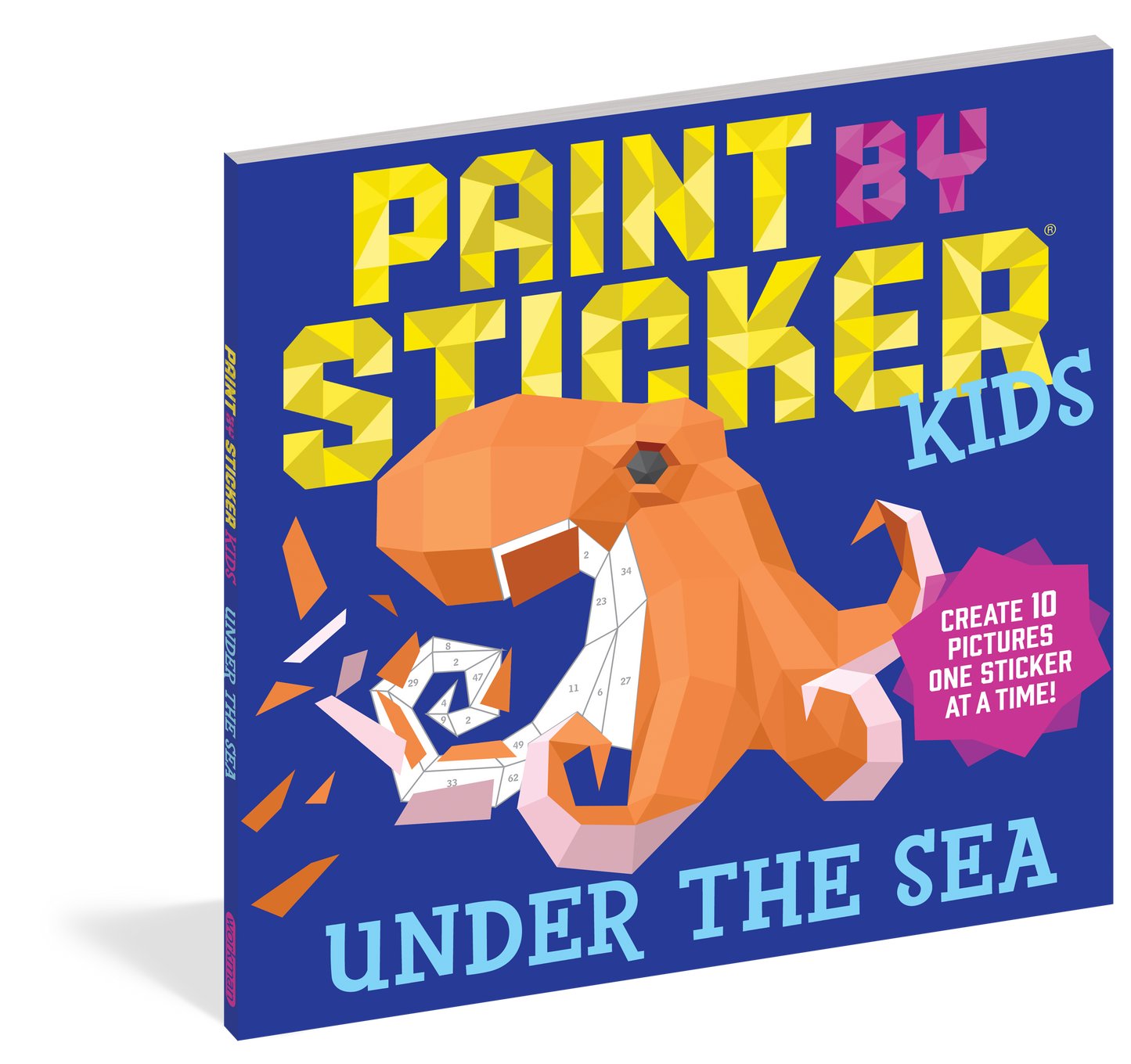 Workman Publishing - Paint by Sticker Kids : Under The Sea-felix & mina